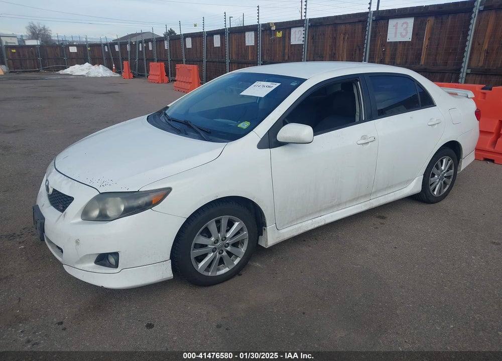 2010 TOYOTA COROLLA S VIN: 1NXBU4EE3AZ383558
