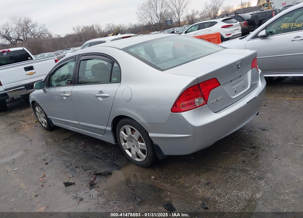 2008 HONDA CIVIC LX VIN: 1HGFA16558L049934