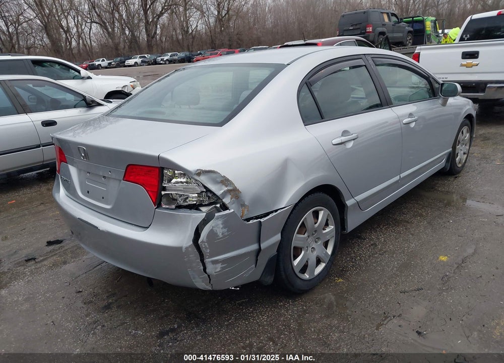 2008 HONDA CIVIC LX VIN: 1HGFA16558L049934