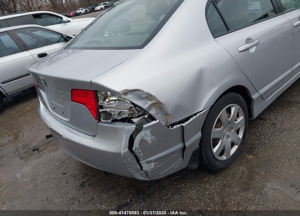 2008 HONDA CIVIC LX VIN: 1HGFA16558L049934