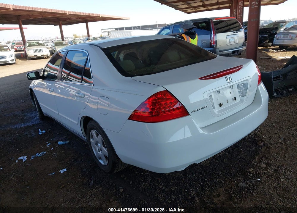 2007 HONDA ACCORD VIN: 1HGCM56497A162370