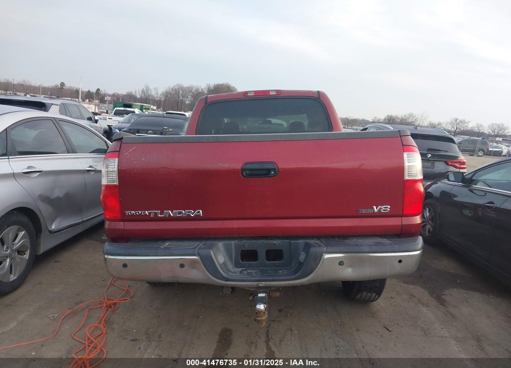 2006 TOYOTA TUNDRA SR5 V8 VIN: 5TBET34176S516534