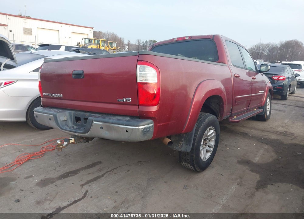 2006 TOYOTA TUNDRA SR5 V8 VIN: 5TBET34176S516534