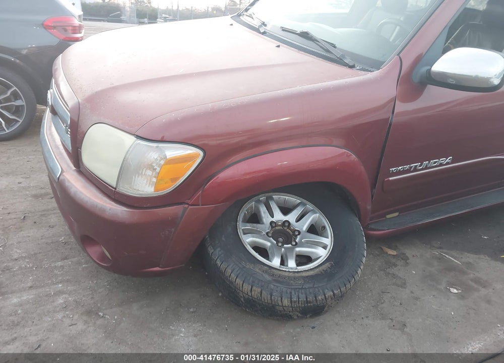 2006 TOYOTA TUNDRA SR5 V8 VIN: 5TBET34176S516534