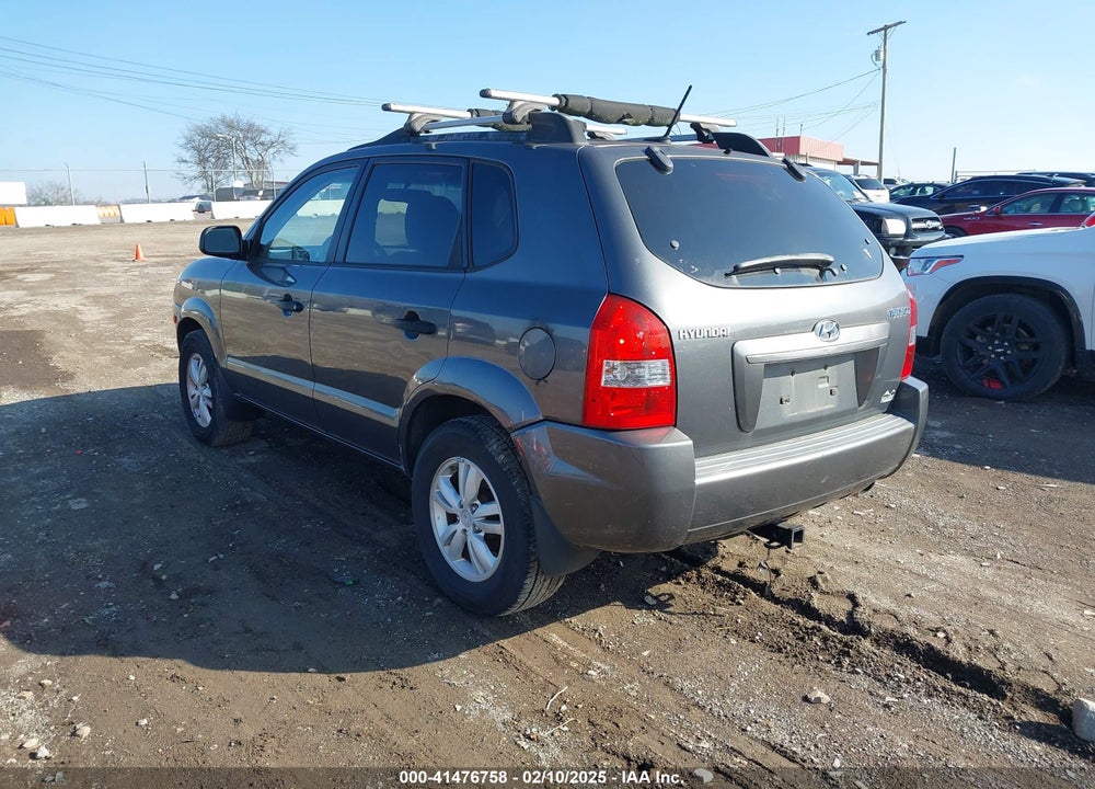 2009 HYUNDAI TUCSON GLS VIN: KM8JM12B89U935054