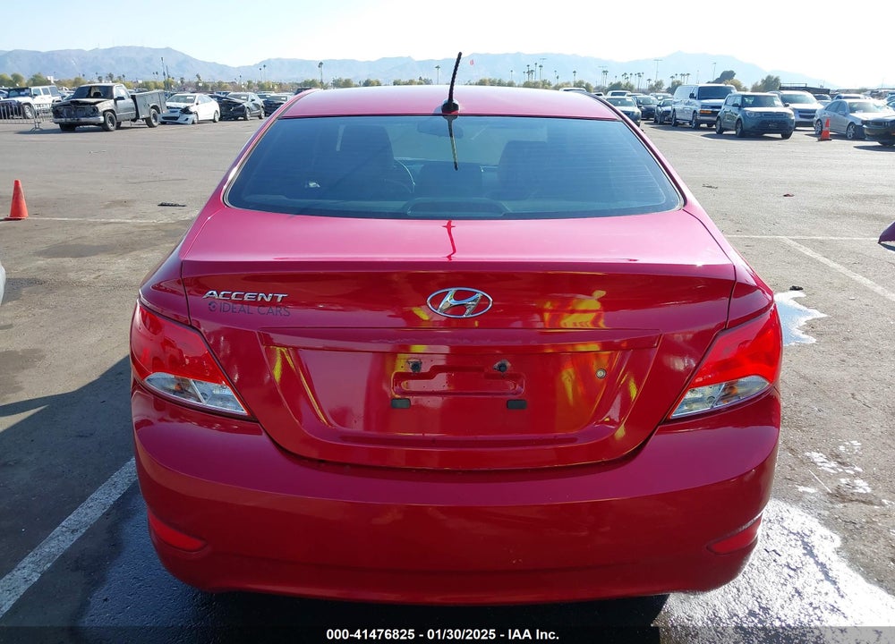 2017 HYUNDAI ACCENT VIN: KMHCT4AE5HU343800
