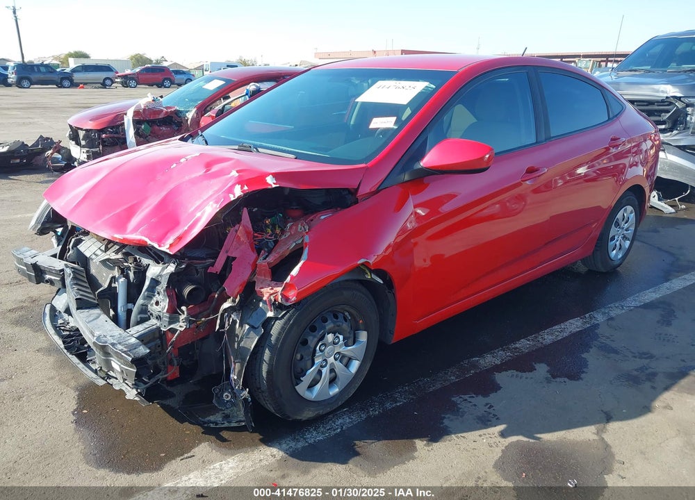 2017 HYUNDAI ACCENT VIN: KMHCT4AE5HU343800