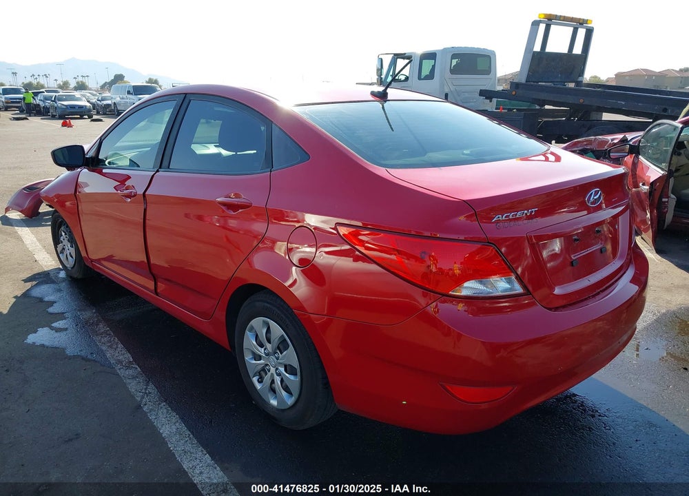 2017 HYUNDAI ACCENT VIN: KMHCT4AE5HU343800
