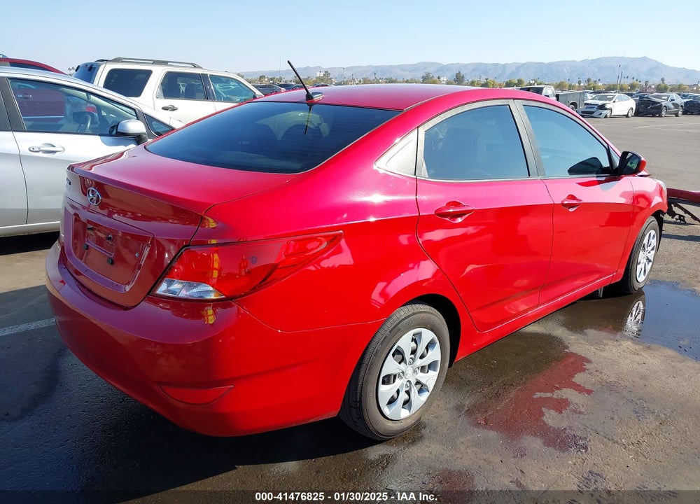 2017 HYUNDAI ACCENT VIN: KMHCT4AE5HU343800