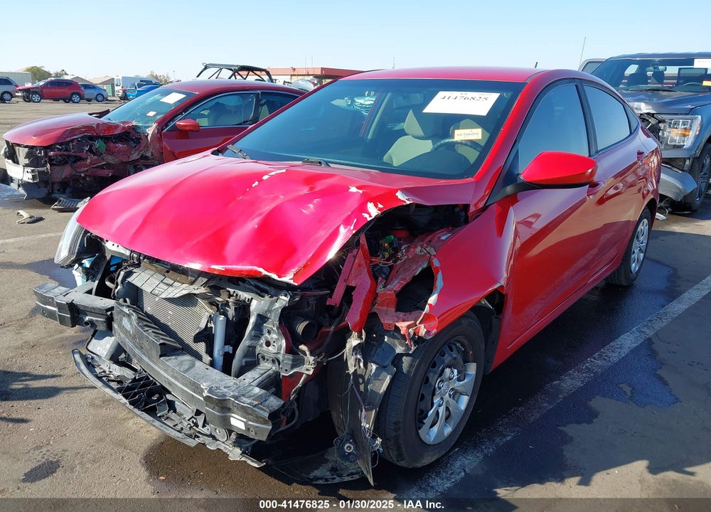 2017 HYUNDAI ACCENT VIN: KMHCT4AE5HU343800
