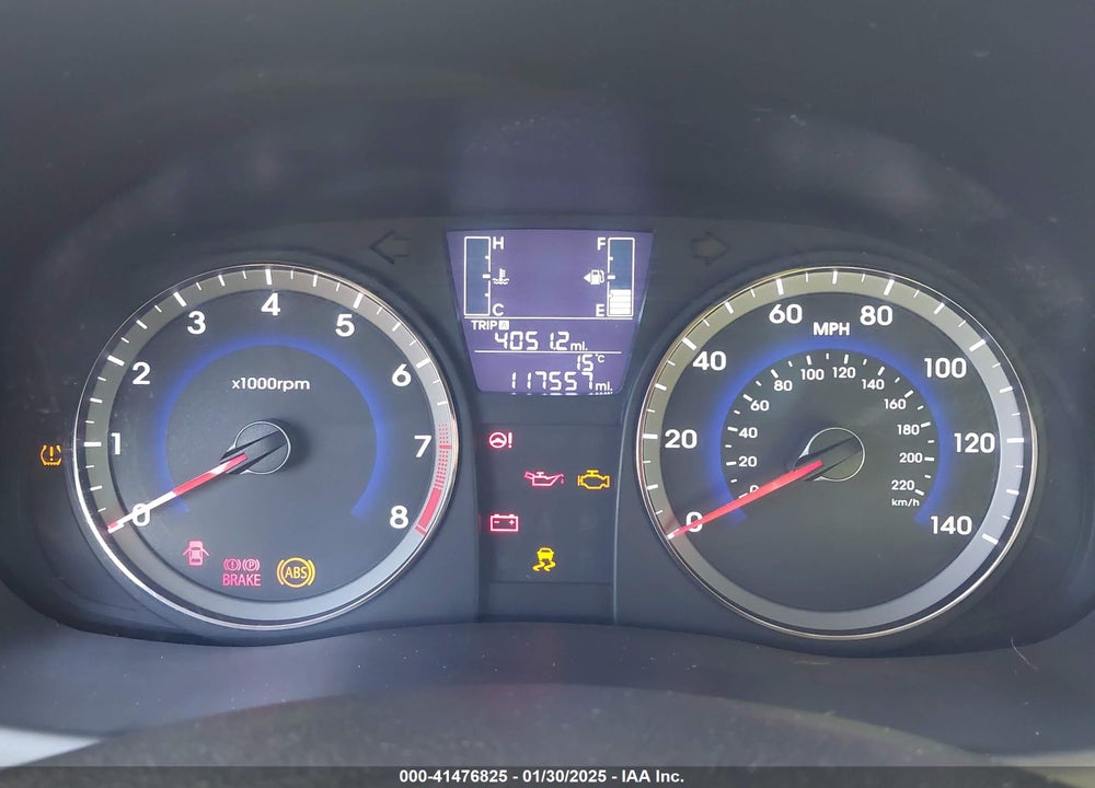 2017 HYUNDAI ACCENT VIN: KMHCT4AE5HU343800
