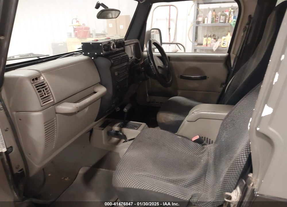 2006 JEEP WRANGLER SPORT RHD VIN: 1J4F449S56P741328