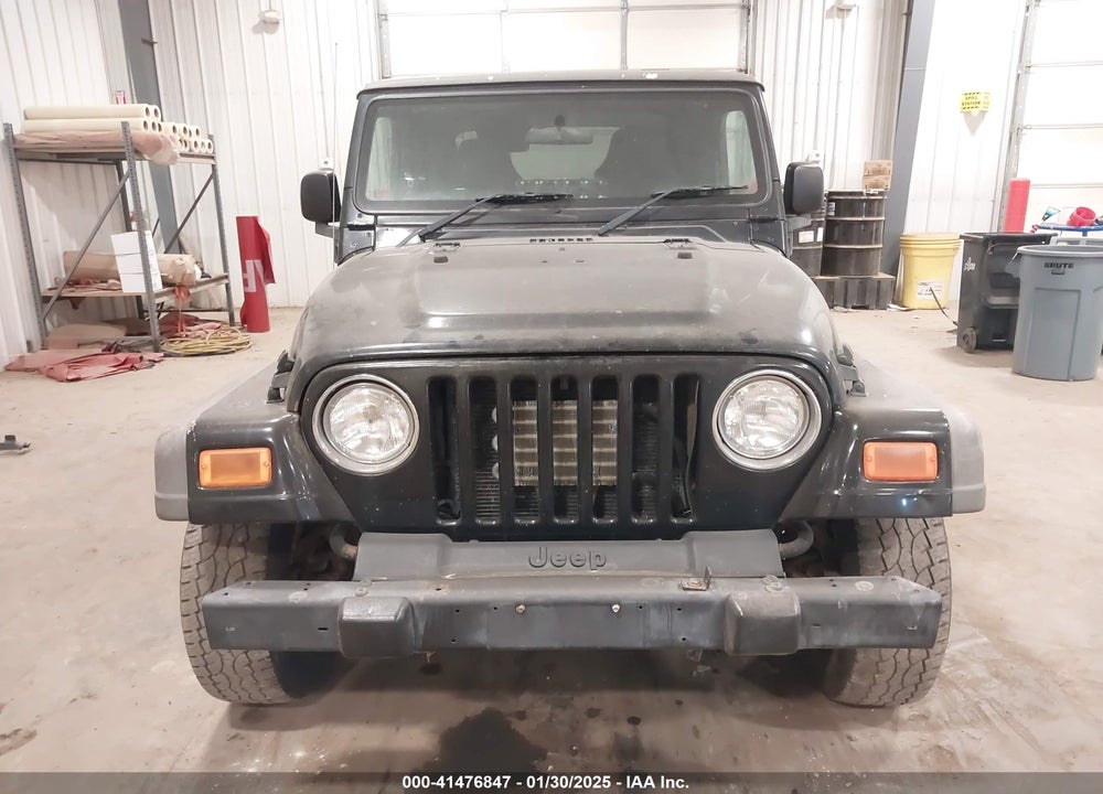 2006 JEEP WRANGLER SPORT RHD VIN: 1J4F449S56P741328