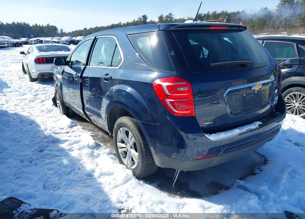 2016 CHEVROLET EQUINOX LS VIN: 2GNFLEEK4G6209081