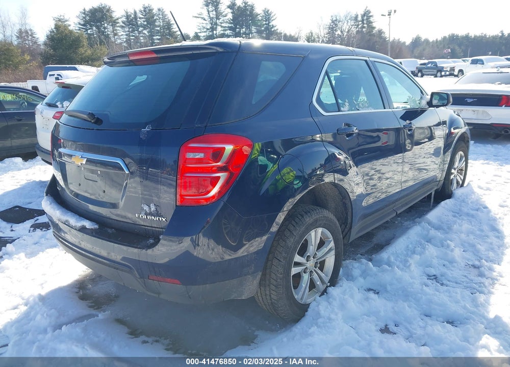 2016 CHEVROLET EQUINOX LS VIN: 2GNFLEEK4G6209081