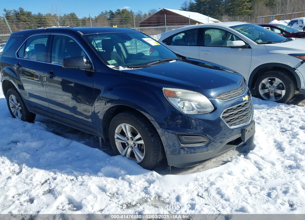 2016 CHEVROLET EQUINOX LS VIN: 2GNFLEEK4G6209081