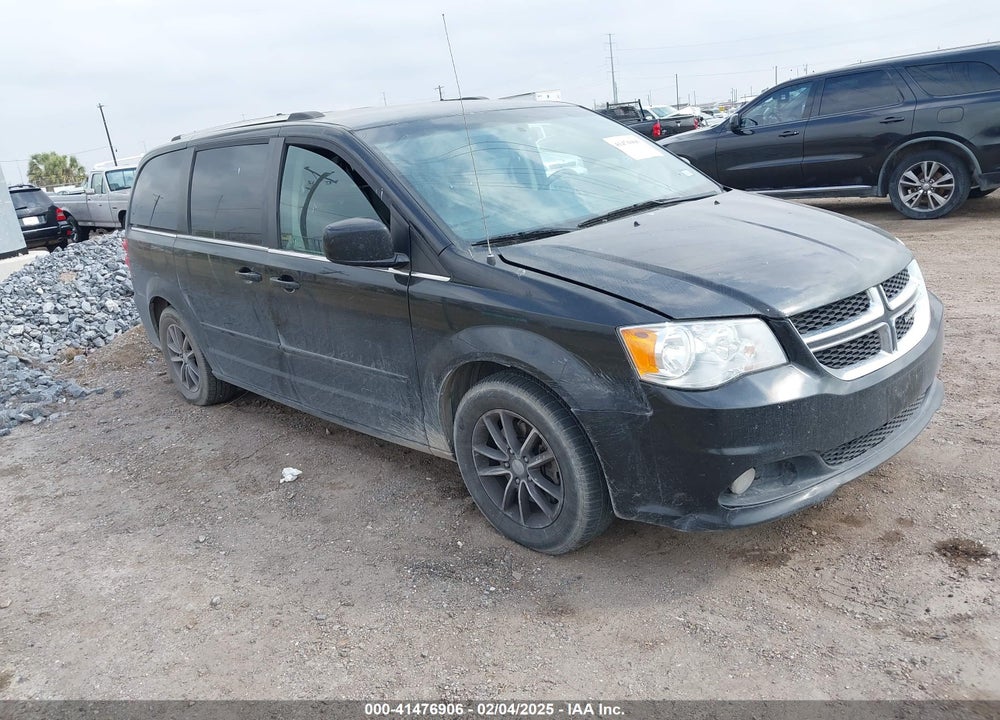 2017 DODGE GRAND CARAVAN SXT VIN: 2C4RDGCG7HR711337
