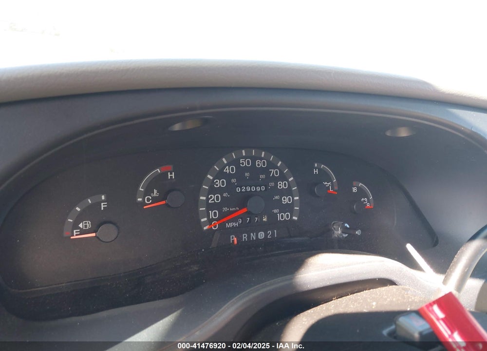2002 FORD E-350 CUTAWAY STANDARD VIN: 1FDWE35L12HB76684
