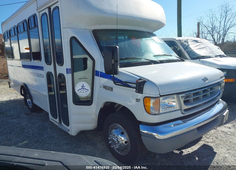 2002 FORD E-350 CUTAWAY STANDARD VIN: 1FDWE35L12HB76684