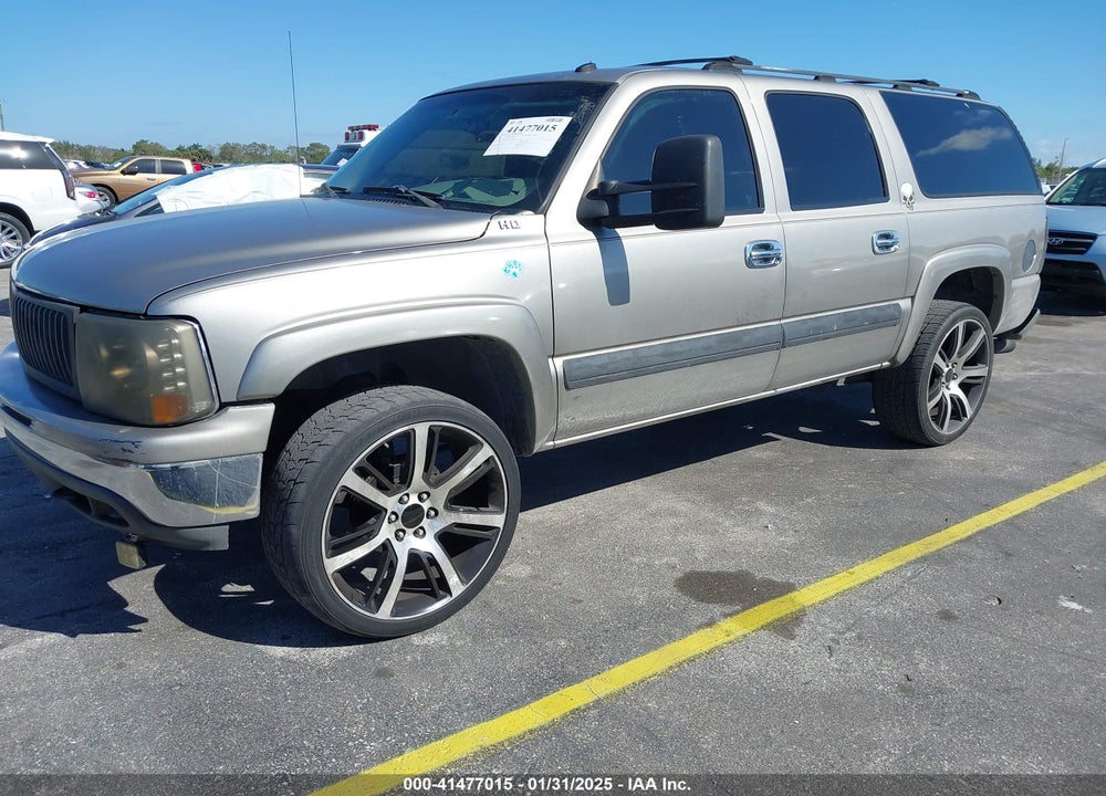 2002 CHEVROLET SUBURBAN 1500 LT VIN: 3GNEC16Z62G347203