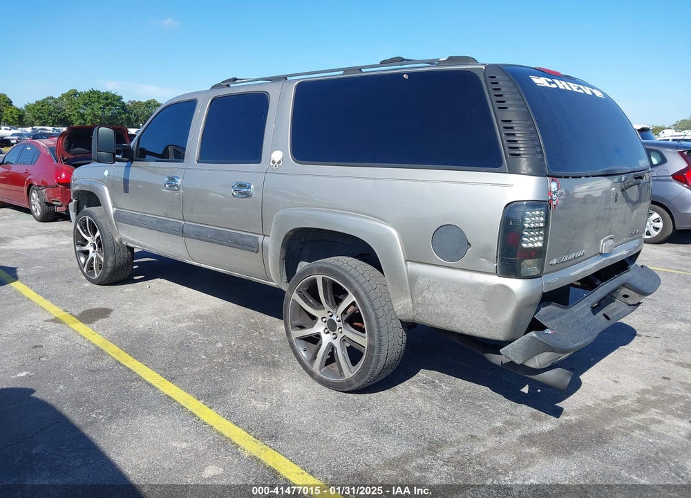 2002 CHEVROLET SUBURBAN 1500 LT VIN: 3GNEC16Z62G347203