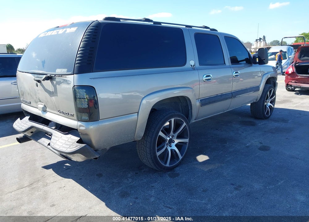 2002 CHEVROLET SUBURBAN 1500 LT VIN: 3GNEC16Z62G347203