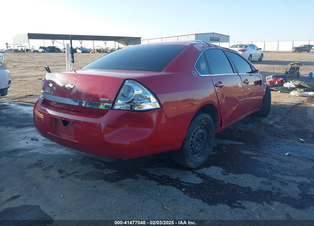 2008 CHEVROLET IMPALA LS VIN: 2G1WB55K081236958