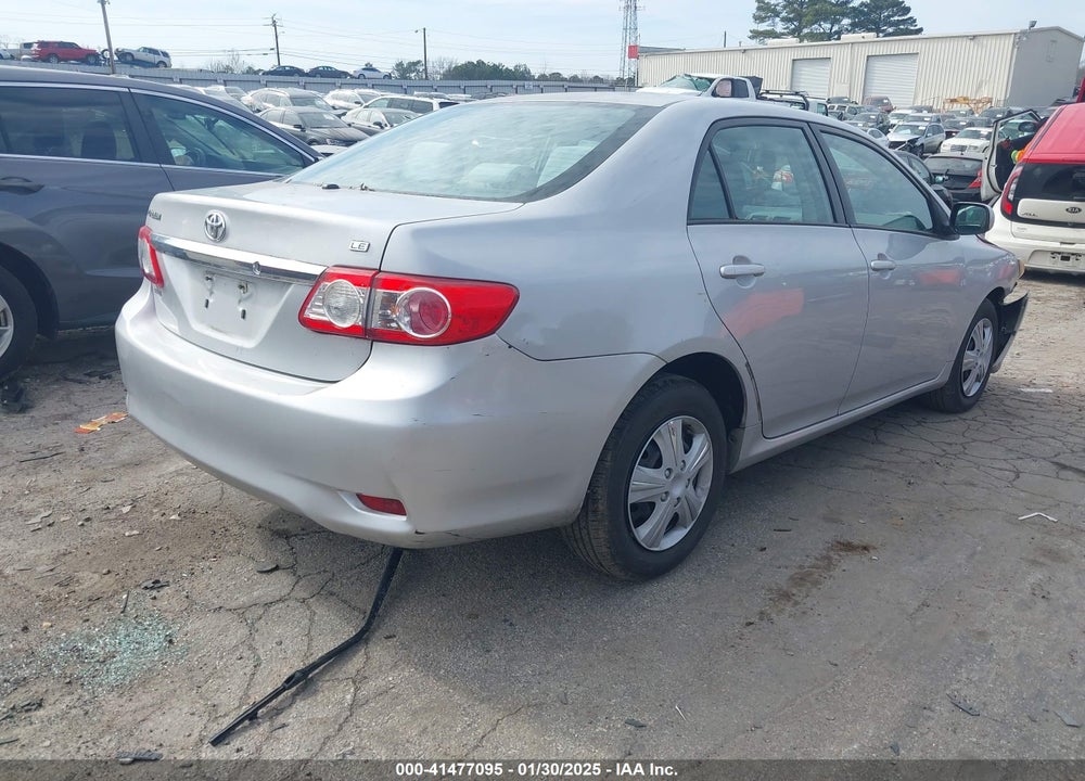 2011 TOYOTA COROLLA VIN: 2T1BU4EE4BC567622