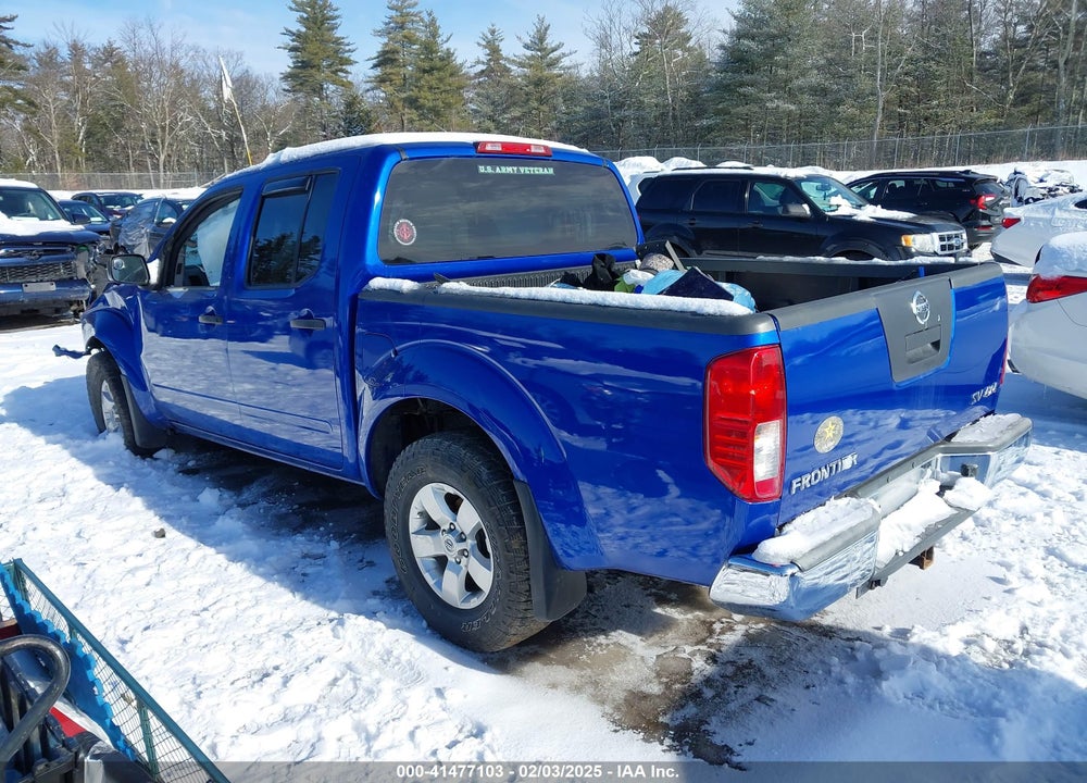 2012 NISSAN FRONTIER VIN: 1N6AD0EV3CC438217