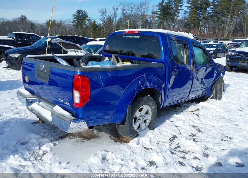 2012 NISSAN FRONTIER VIN: 1N6AD0EV3CC438217
