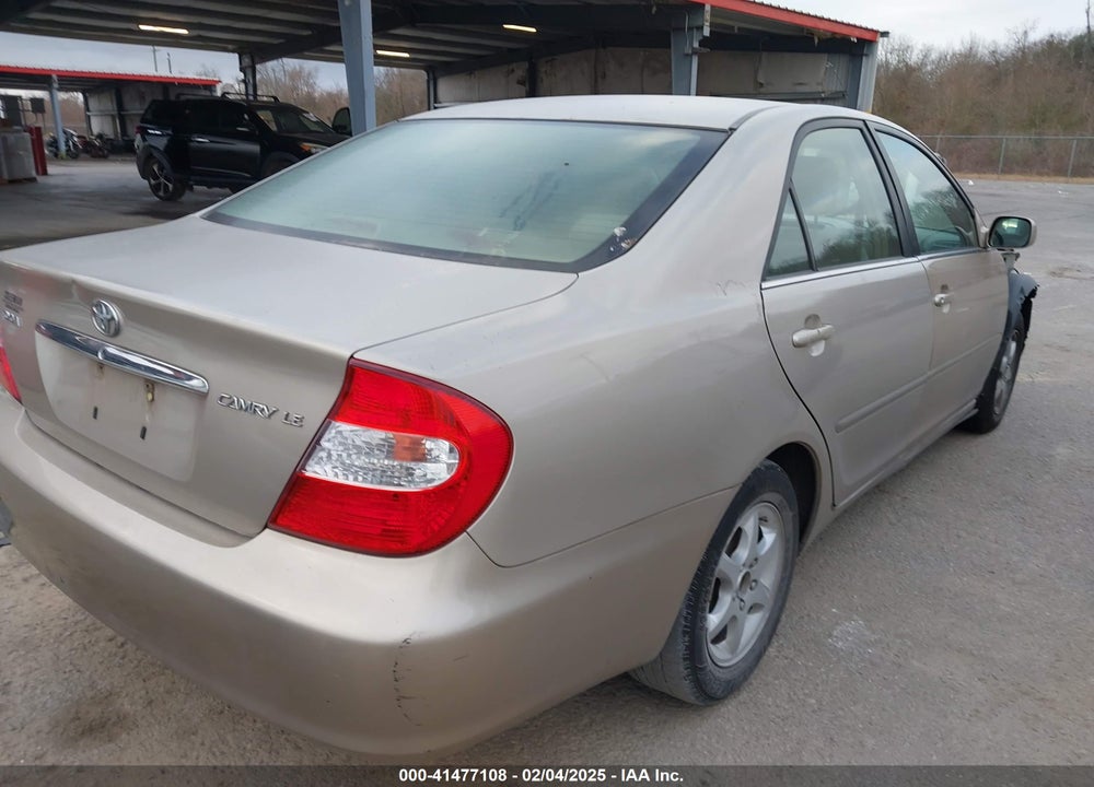 2004 TOYOTA CAMRY LE VIN: 4T1BE32K34U848913