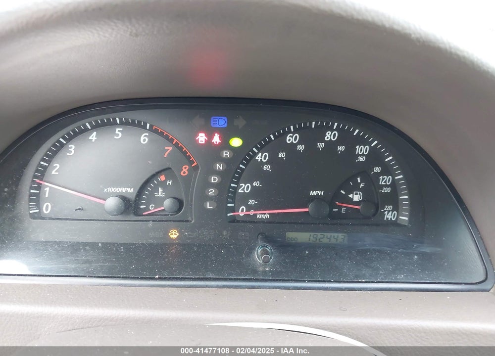 2004 TOYOTA CAMRY LE VIN: 4T1BE32K34U848913