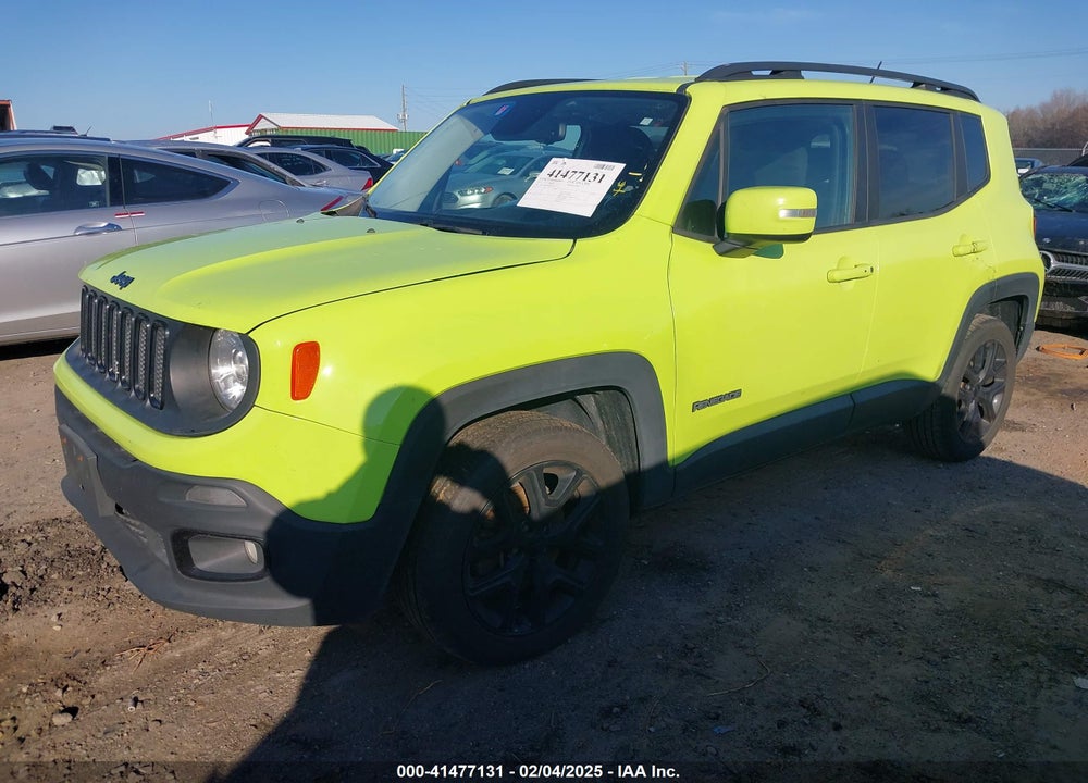 2017 JEEP RENEGADE ALTITUDE 4X4 VIN: ZACCJBBB7HPF86562