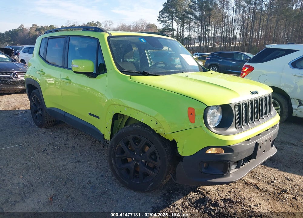 2017 JEEP RENEGADE ALTITUDE 4X4 VIN: ZACCJBBB7HPF86562