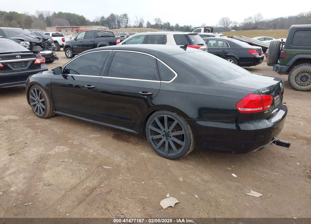 2013 VOLKSWAGEN PASSAT VIN: 1VWBN7A39DC069976