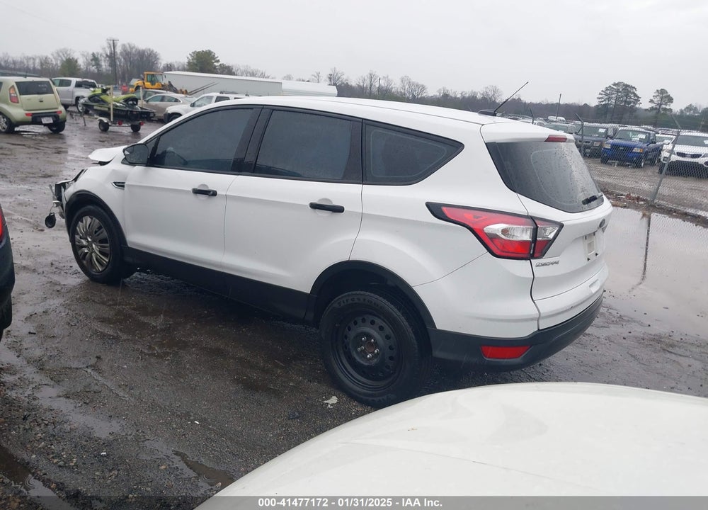 2017 FORD ESCAPE S VIN: 1FMCU0F76HUD72710