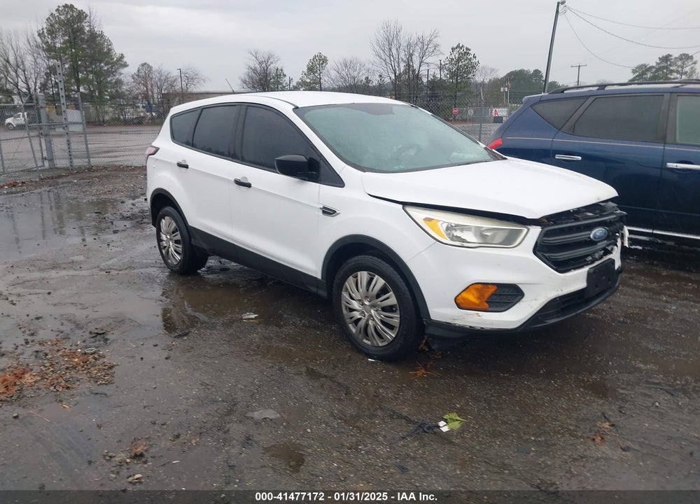 2017 FORD ESCAPE S VIN: 1FMCU0F76HUD72710