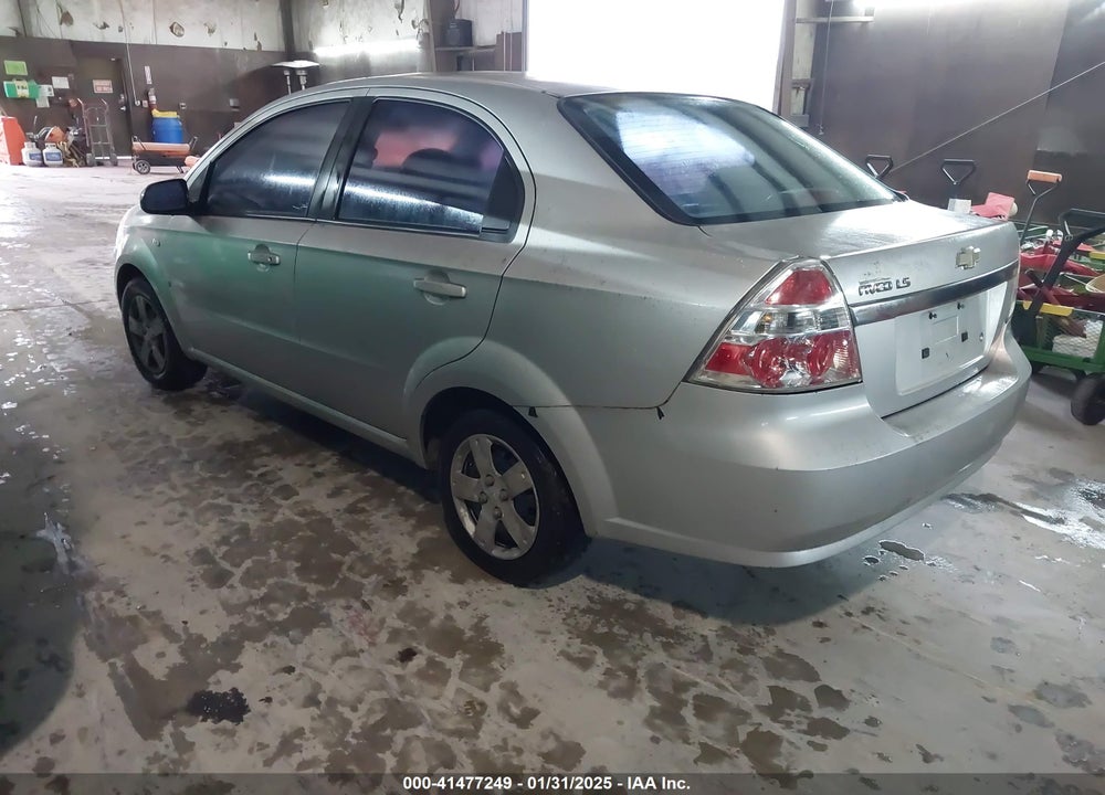 2008 CHEVROLET AVEO VIN: KL1TD56618B276169
