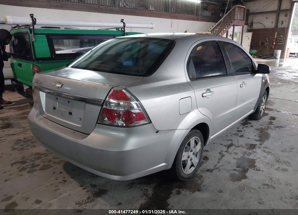 2008 CHEVROLET AVEO VIN: KL1TD56618B276169