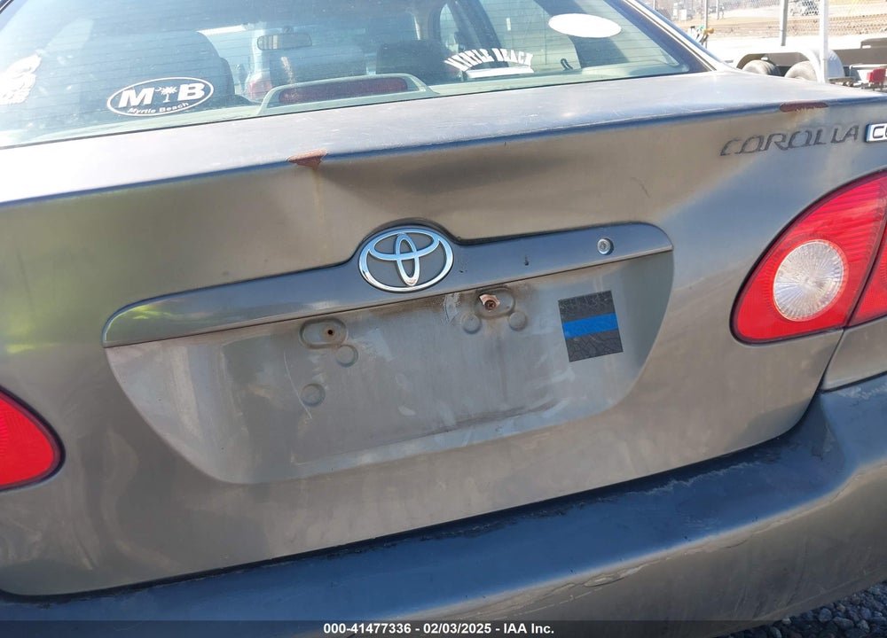 2005 TOYOTA COROLLA CE VIN: 2T1BR32E15C445451