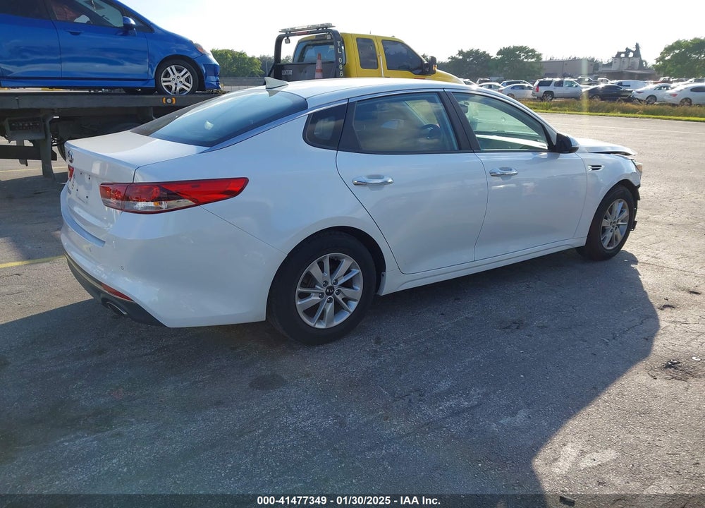 2018 KIA OPTIMA VIN: KNAGT4L37J5205237