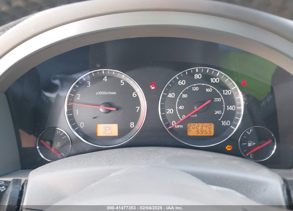 2005 INFINITI FX35 VIN: JNRAS08U65X106294