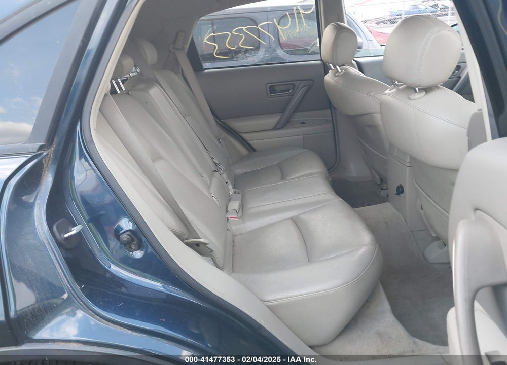2005 INFINITI FX35 VIN: JNRAS08U65X106294