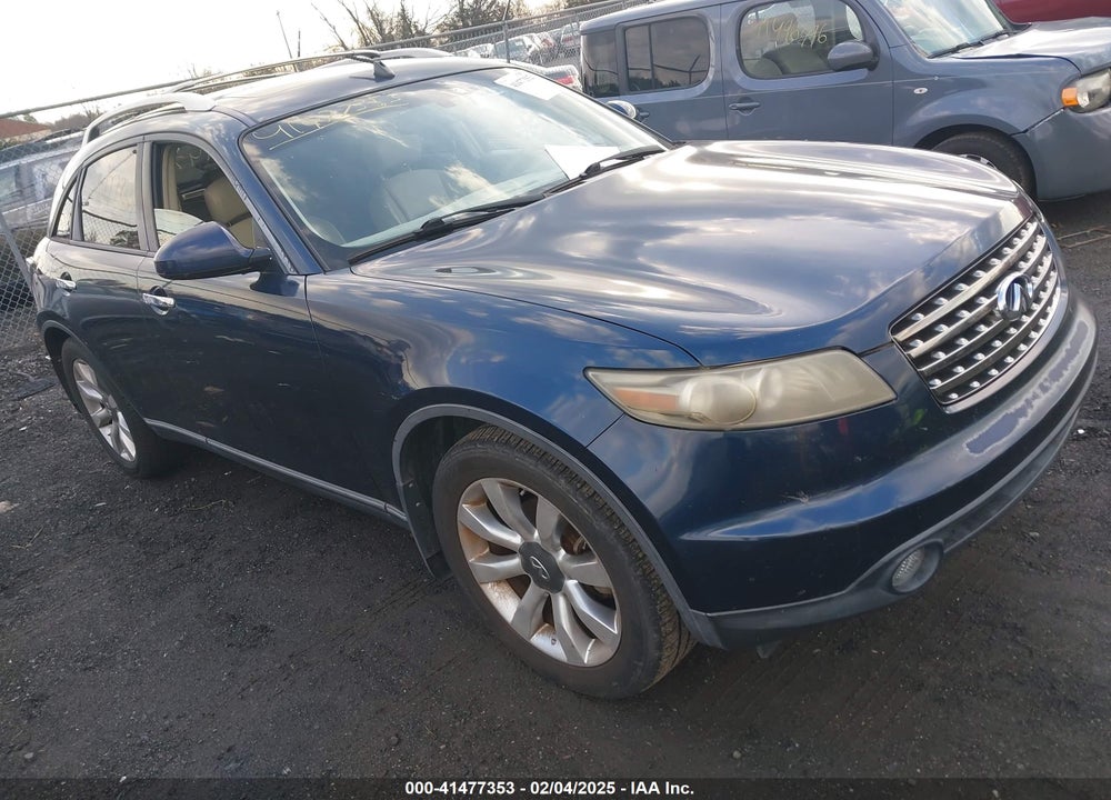 2005 INFINITI FX35 VIN: JNRAS08U65X106294