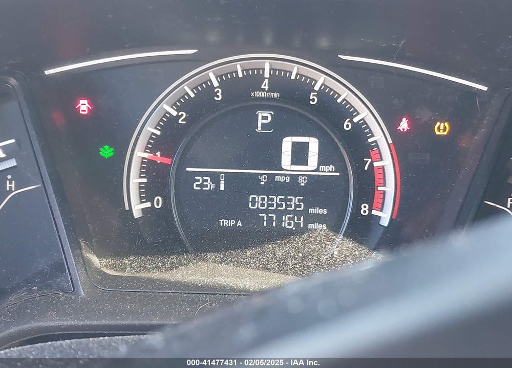 2017 HONDA CIVIC VIN: 2HGFC2F55HH562825