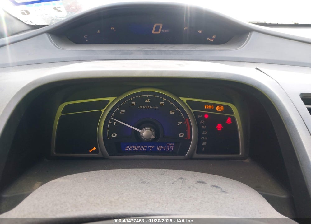 2008 HONDA CIVIC LX VIN: 2HGFA16598H325772
