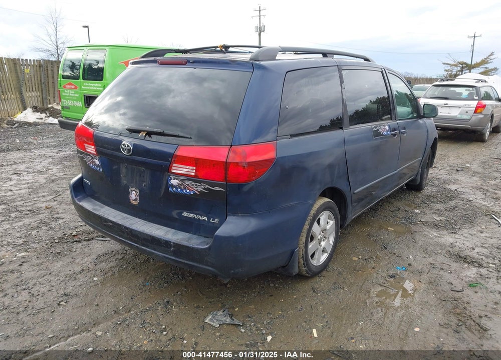 2004 TOYOTA SIENNA LE VIN: 5TDZA23C74S157775