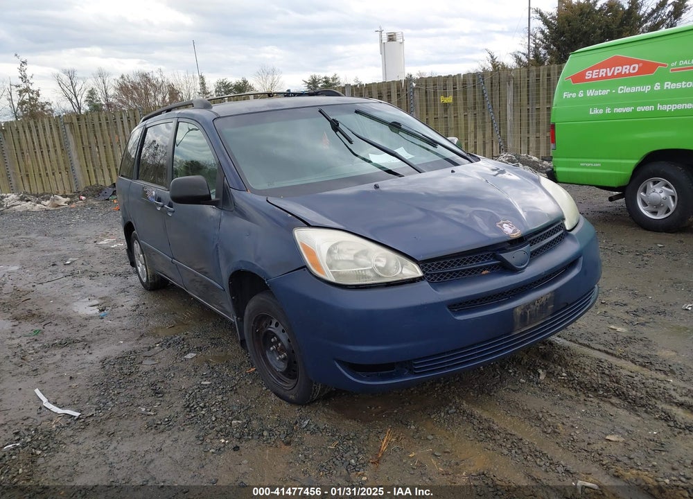 2004 TOYOTA SIENNA LE VIN: 5TDZA23C74S157775