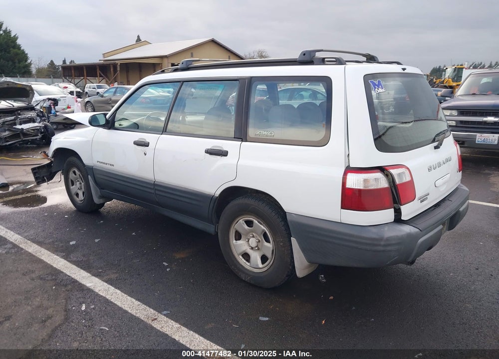 2001 SUBARU FORESTER L VIN: JF1SF63551H707007