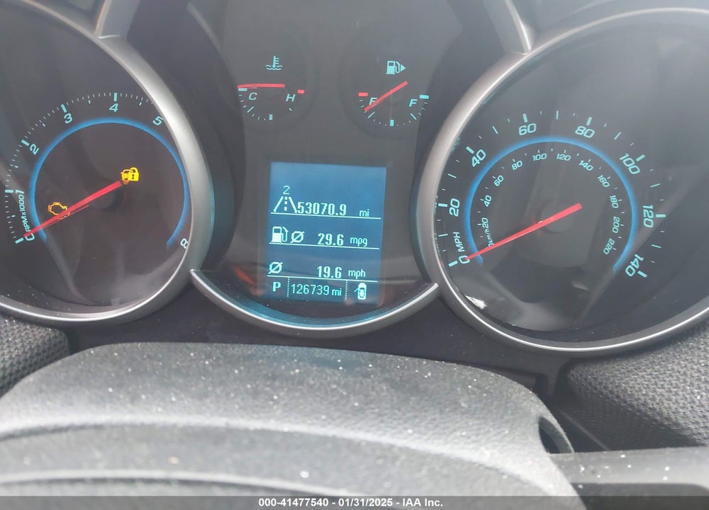 2012 CHEVROLET CRUZE 1LT VIN: 1G1PF5SC5C7231336